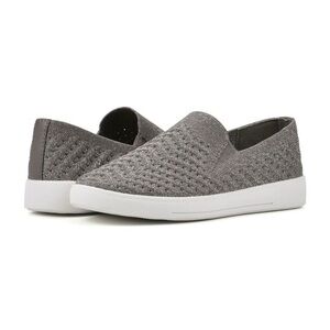 White Mountain Courage Knit Sneakers- Silver Color- Size 9